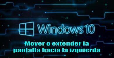 Näytön siirtäminen tai laajentaminen vasemmalle Windows 10: ssä 14 Mover o extender la pantalla hacia la izquierda en Windows 10