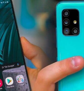 Movil android verde 1