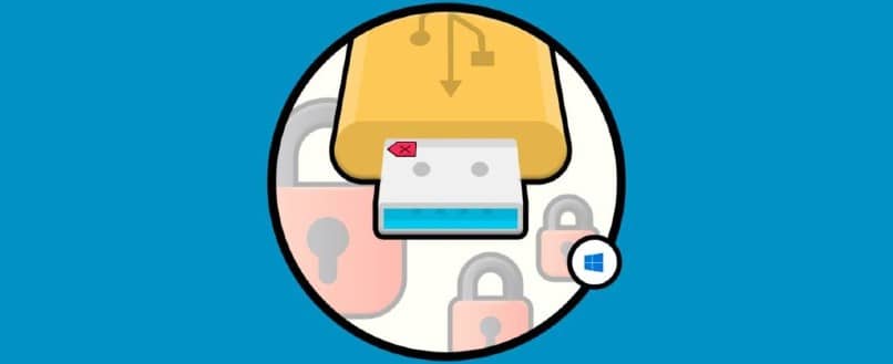USB-kirjoitussuojan poistaminen tai poistaminen käytöstä Windows 10: ssä (esimerkki) 1 Seguridad USB