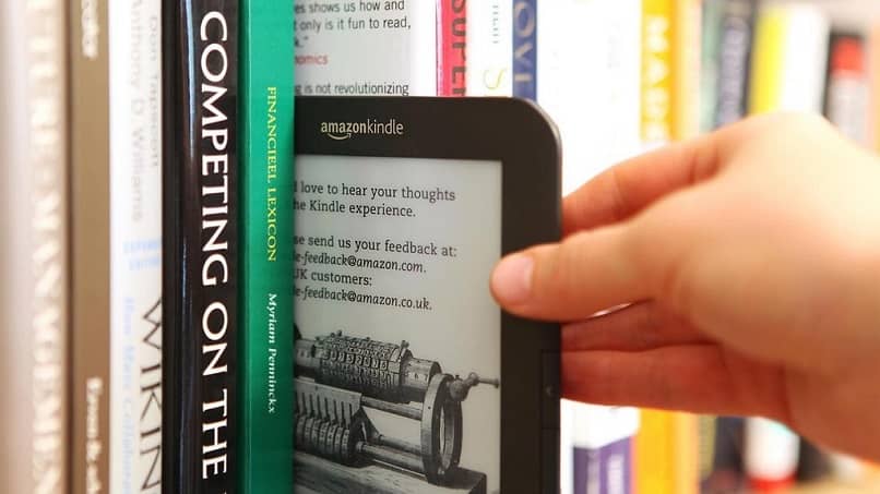 amazon kindle leer libro electronico