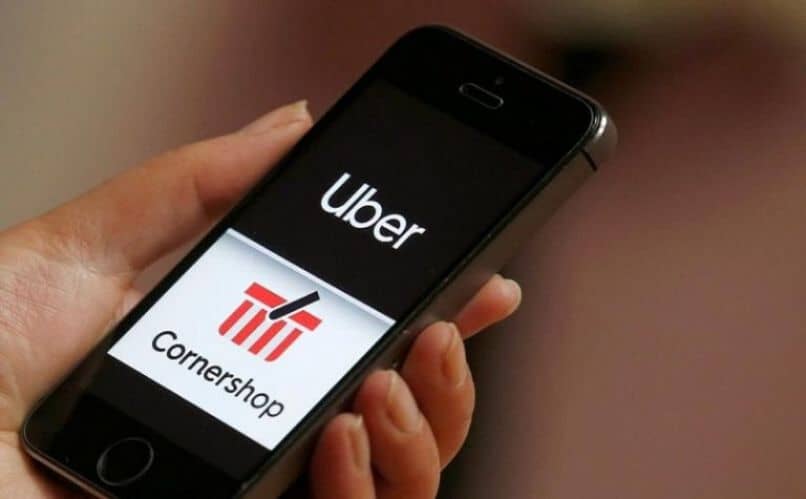 app de uber y cornershop