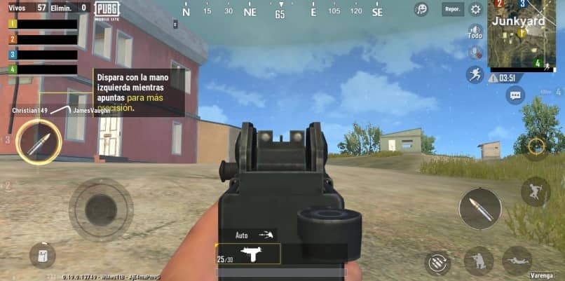 apuntar pubg mobile 9373