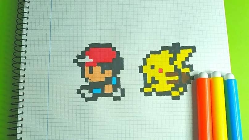 Kuvan tarkkuuden tai pikselien laskeminen prosentteina (esimerkki) 1 ash pikachu colores