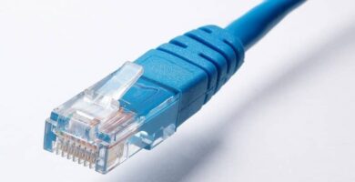 cable ethernet azul