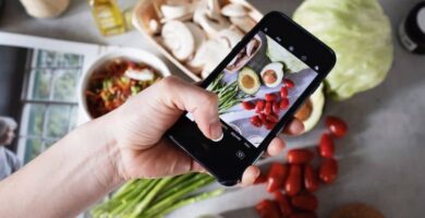camara comida smartphone 10090
