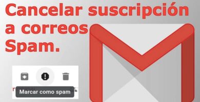 cancelar correo spam gmail