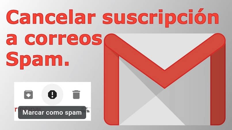 cancelar correo spam gmail