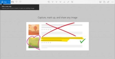 Näytön sieppauksen ottaminen Windows 10 -tietokoneelleni Screen Snip -sovelluksella 30 captura pantlla imagen