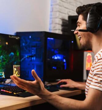 chico audifonos negros dota pc gamer 12734