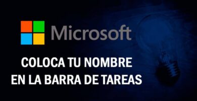 Nimeni mukauttaminen ja lisääminen Windows 10: n tehtäväpalkkiin (esimerkki) 10 colocar tu nombre barra de tareas