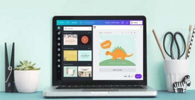 Kuinka tehdä kaltevuusvärejä valokuvissa Canvassa (esimerkki) 16 computadora canva