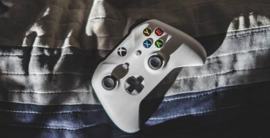 control de xbox blanco