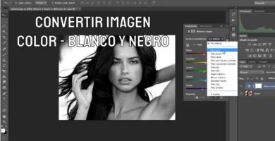 convertir una foto de color a blanco y negro en Photoshop