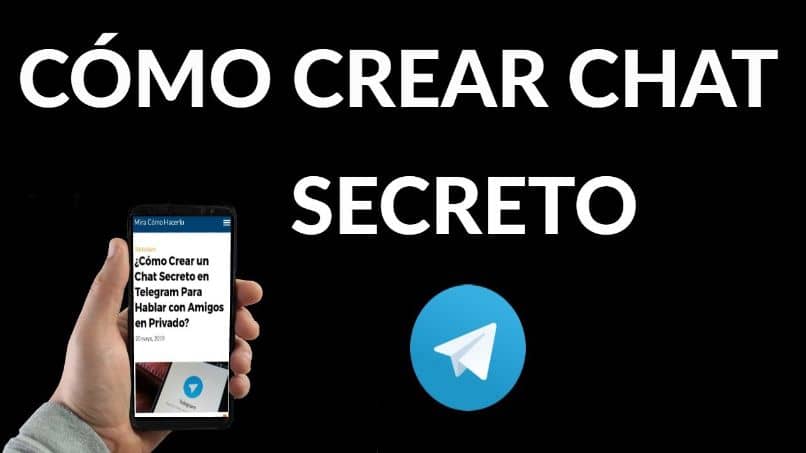 crear chat secreto telegram