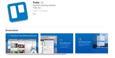 Kuinka ladata ja asentaa Trello PC: lle Windows ja Mac espanjaksi? (Esimerkki) 4 descarga appstore trello 9248