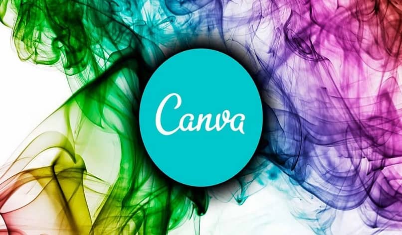 diseno de canva con fondo de colores