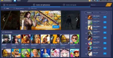 emulador bluestacks pantalla