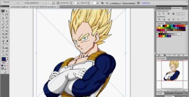 goku herramienta calco interactivo adobe ilustrator 13492
