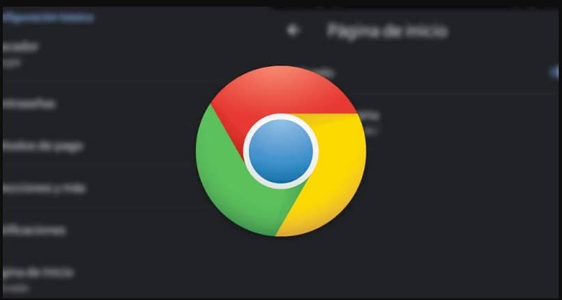 google chrome fondo oscuro idioma pagina web