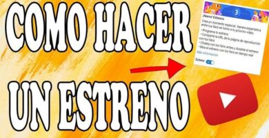 hacer estreno youtube