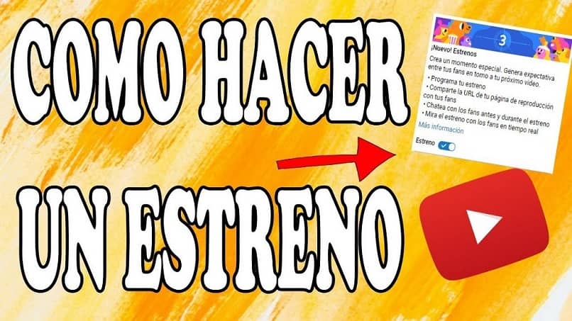 hacer estreno youtube