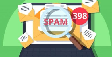 ilustracion de spam en emails