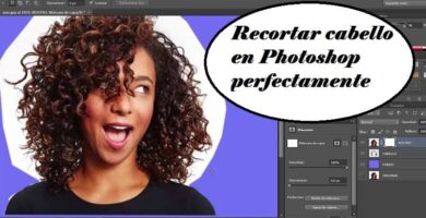 imagen mujer rizos photoshop recortar cabello 9788