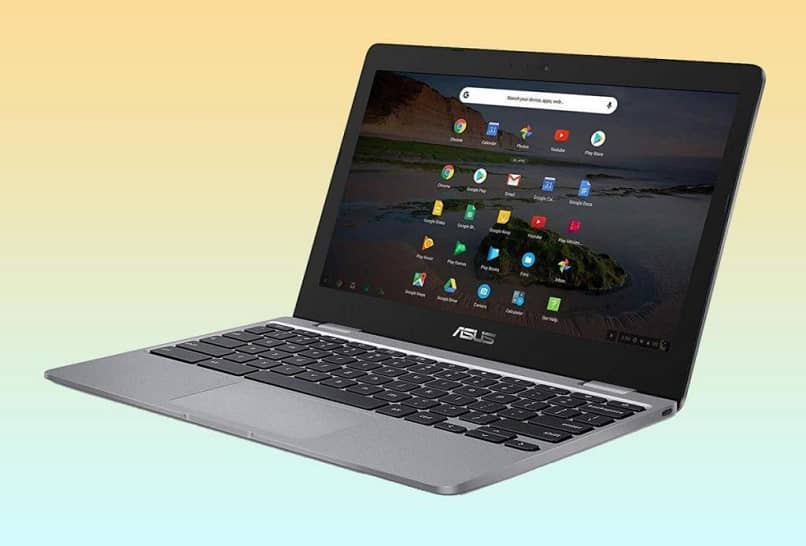 laptop con chromebook