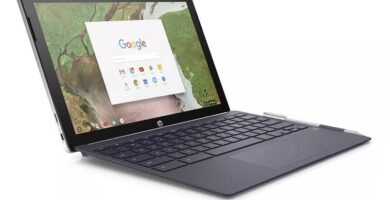 laptop con interfaz de chromebook