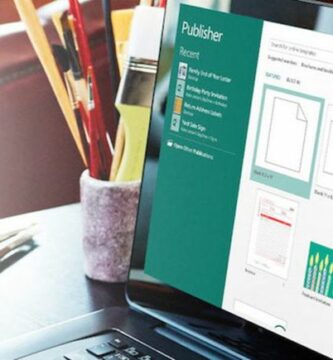 Publisher-tiedostojen muuntaminen ja vieminen korkean resoluution grafiikoiksi (esimerkki) 2 laptop publisher 1