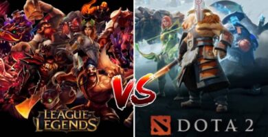 league of legends vs dota 12499