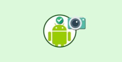 logo android con camara