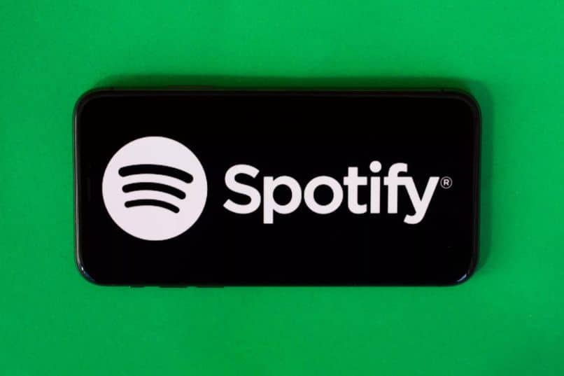 logo spotify fondo verde