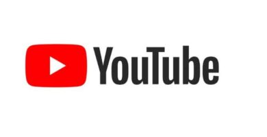 logo youtube blanco