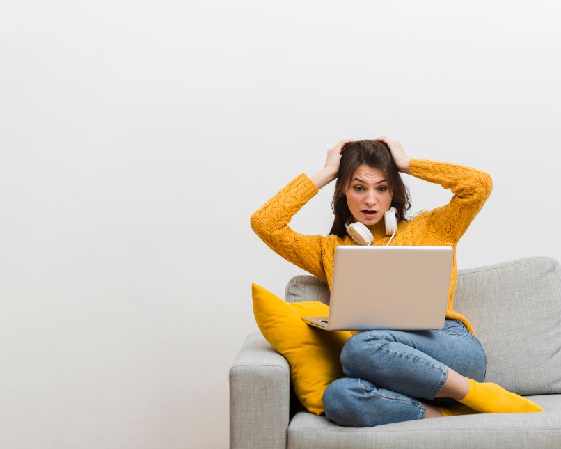 Kuinka korjata DRIVER_INVALID_STACK_ACCESS -virhe Windows 10: ssä? (Esimerkki) 1 mujer mensaje error portatil 9762