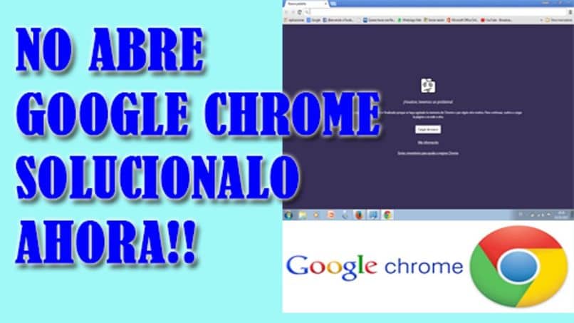 no abre google chrome