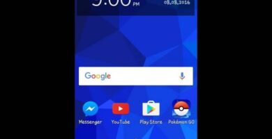 pantalla azul movil