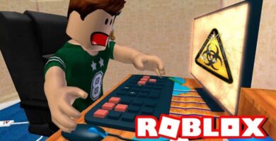 pesonaje de roblox sorprendido