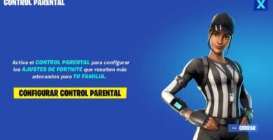 quitar control parental fortnite