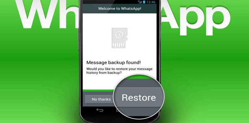 restaurar whatsapp