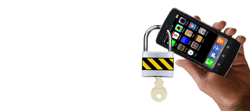 smartphone candado seguridad