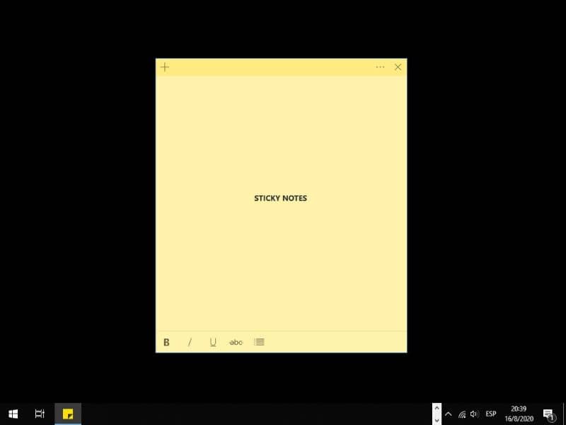 Windows 10 -muistilappujen tuottava käyttö 1 sticky notes productiva