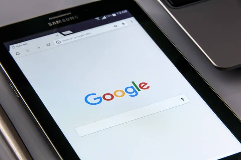 tablet navegador google