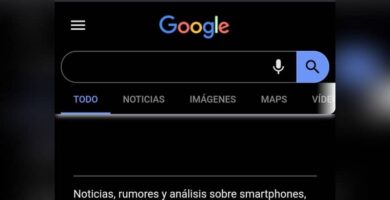 tema oscuro Google