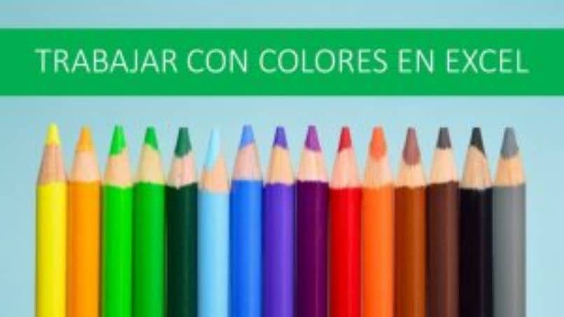 trabajar colores excel 1