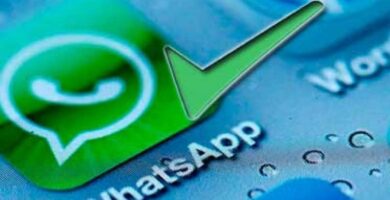 whatsapp aplicacion logo check verde