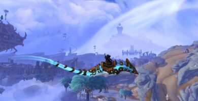 Kuinka lentää legioonaa tai Draenoria World of Warcraftissa helposti - Fly WoW 16 wow shadowlands montura voladora 12722