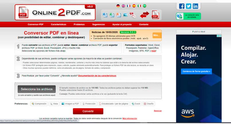 Muunna PUB-tiedosto Online 2-PDF: llä