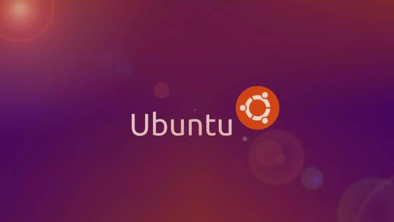 ubuntu -logo violetti tausta oranssilla 