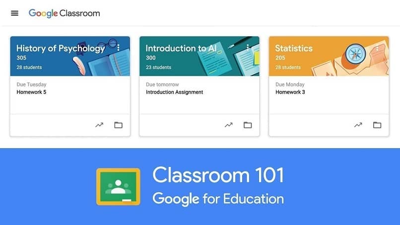 tutustu Googlen luokkahuoneeseen